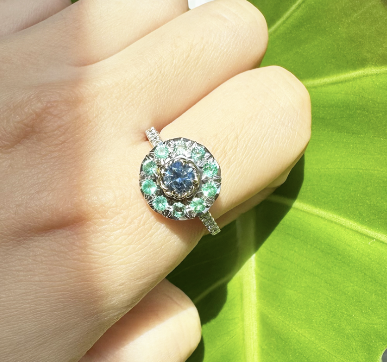 10 Colombian Green Emeralds